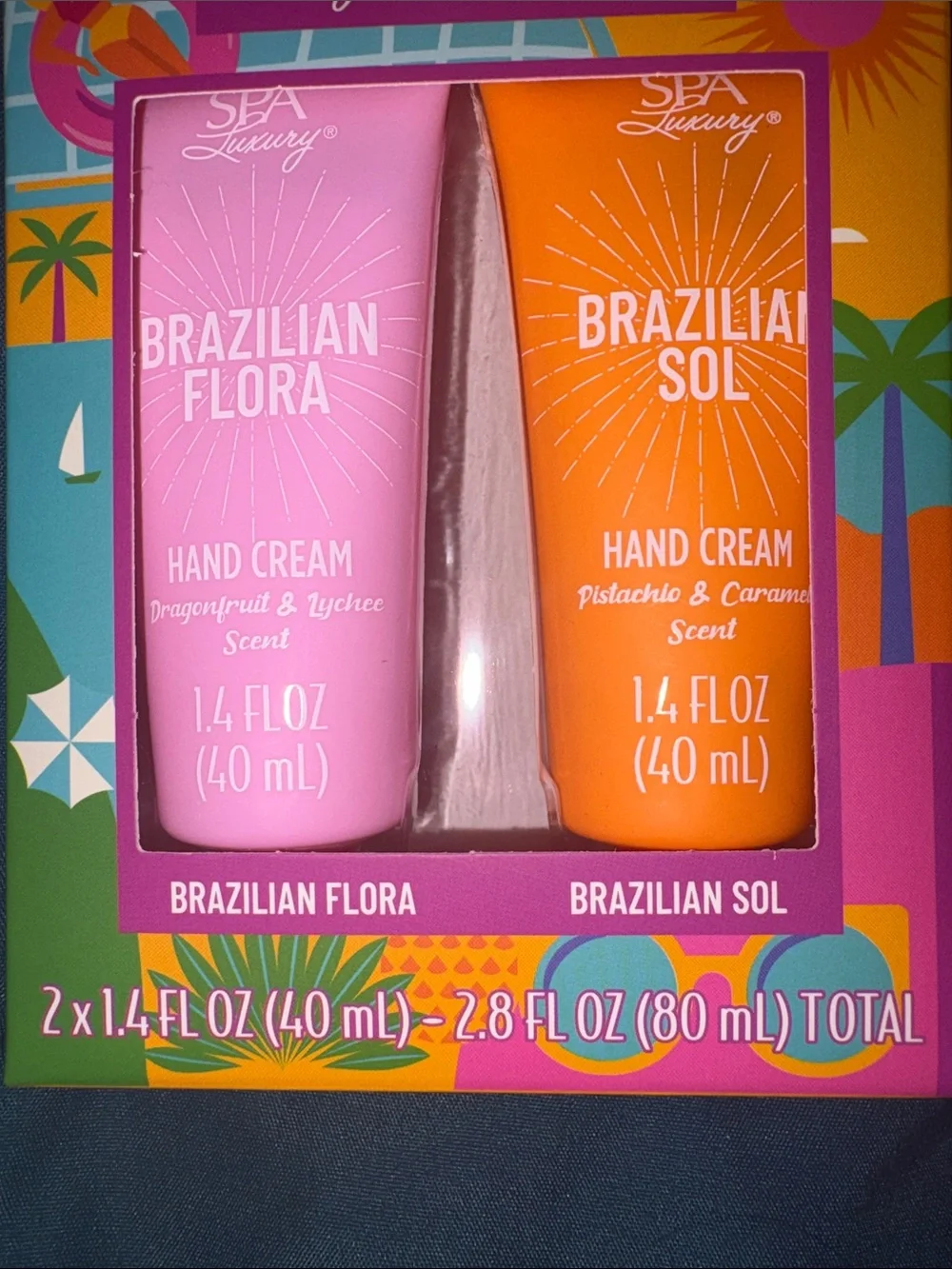 Spa Luxury - 3 pks - Limited Edition Hand Cream Duos - 6 tubes total